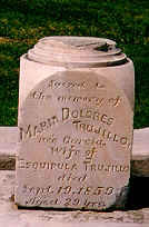 Maria Dolores Trujillo tombstone